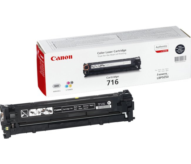 Canon CRG-716BK black 2200str. - 44779 - zdjęcie